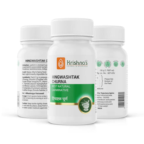Krishna'S Herbal And Ayurveda Hingwashtak Churna
